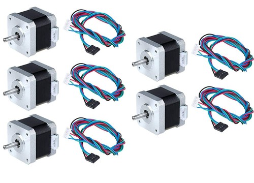5pcs motore passo nema - passo-passo,